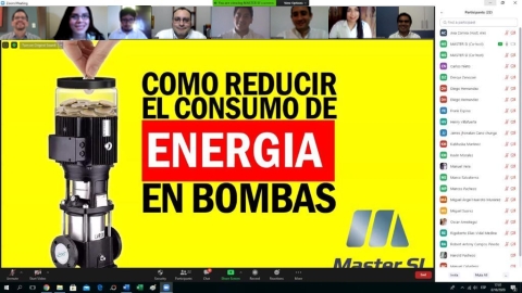 Webinar: Auditoria energética en bombas