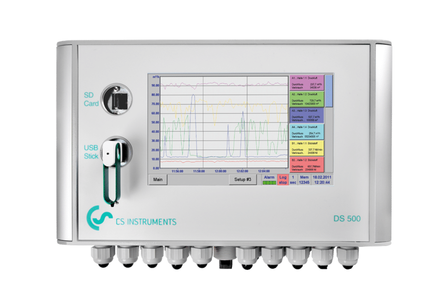 Flujómetros para aire comprimido, vapor y gases CS INSTRUMENTS